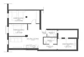 Historic 3BR/2BA Apartment with AC by Old Town - Image 4