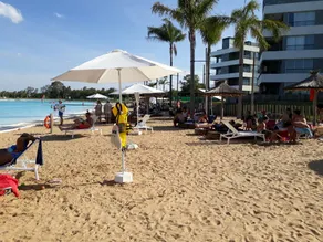 A great atmosphere on the beach, with a lagoon, in Pilar - Image 3