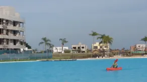 A great atmosphere on the beach, with a lagoon, in Pilar - Image 4