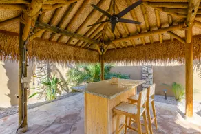 Boho 4BR Retreat Heated Pool Spa Tiki Bar - Image 5