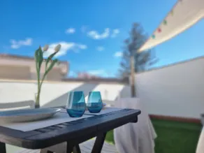 600 meters from the beach, sunny terrace - Image 2
