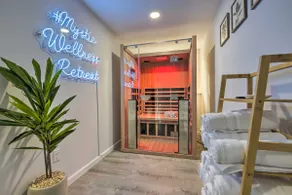 NEW! Updated Mystic Home w/ Sauna, Hot Tub & Deck - Image 3