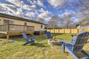 NEW! Updated Mystic Home w/ Sauna, Hot Tub & Deck - Image 2