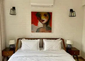Assagao Apartment. Private Garden. Pets Welcome! - Image 4