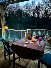 Luxury waterfront spa cabin, Nymphéa - Image 2