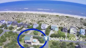 OBX beach steps away, ocean views, prvt pool, hot tub, game room & dog friendly! - Image 2