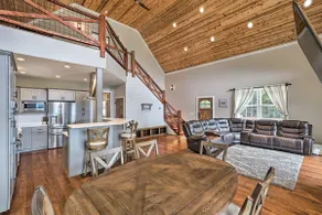Mtn View Cabin Pvt Custom Heated Pool & Spa w/bsmt - Image 4