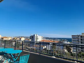Nice two rooms, top floor, sea view - Image 3