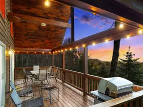 'Knotty By Nature' Cozy Cabin w/ View and Hot Tub - Image 2