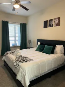Walk to NRG | Drive to Med Center, 2 bed/2bath w/Courtyard View - King Beds - Image 3