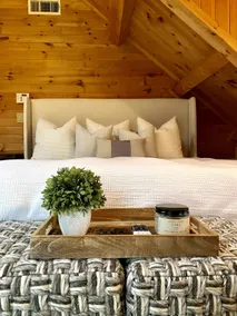 Luxurious Private Log Cabin Retreat in Nature - Image 3