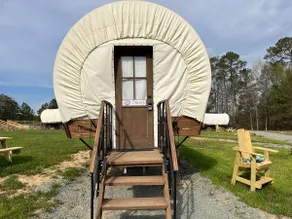 River-Front Wagon Glamping- The Chicory - Image 3