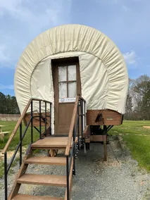 River-Front Wagon Glamping- The Chicory - Image 4