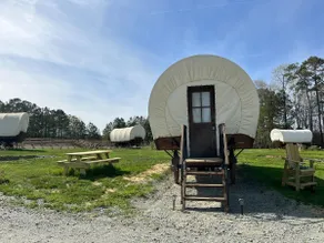 River-Front Wagon Glamping- The Chicory - Image 5