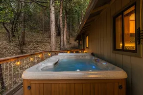 Cabin w/ Hot Tub, Fire Pit, BBQ & EV charger - Image 3