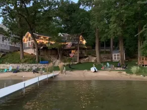 Beach Lake House | Sleeps 20 | Deck + Bar + Views - Image 5