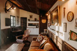Pondside cabin and Nordic bath - Image 5