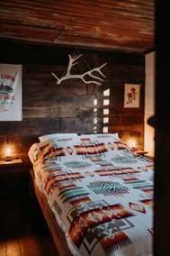 Pondside cabin and Nordic bath - Image 3