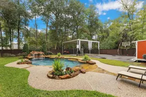 The Woodlands Poolside Retreat w/ Backyard Playset - Image 3