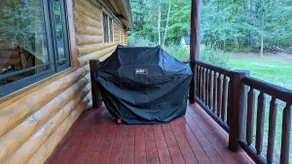 Log Lake home, 520+ ft frontage, 15 acres, Hot Tub - Image 5