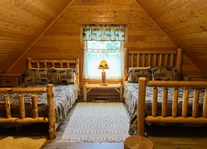 Little Valley private log cabin in the woods by Lake Petenwell - Image 5