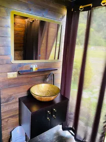 Glamping cabin with a river view - Image 3