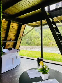 Glamping cabin with a river view - Image 5