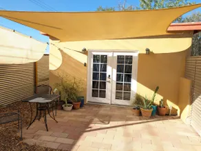 Private patio, entrance, and parking; central - Image 2