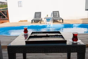 Sheltered Private Pool, Jacuzzi, View Villa Porthos - Image 3