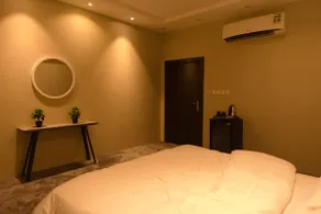 One bedroom apartment with one double bed, a living room and a bathroom - Image 4