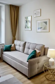 Modern 1-BR Near Center | Living + Bedroom - Image 5