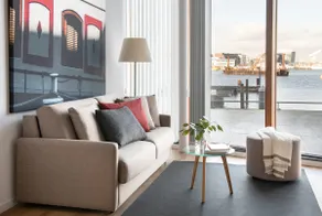 Nordic Design Riverfront Apartment with Views - Image 2
