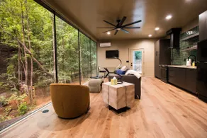 Modern Glass Cabin near trails, wine, & Dahlonega - Image 4