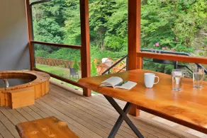 Villa with a Hot Tub and a View of a Waterfall - Image 3