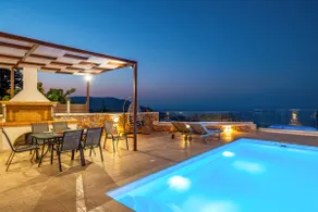 Historic Villa Kassiopi with Panoramic Sea view - Image 4