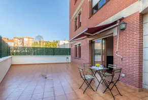 Large terrace in Sopela. Near Metro. Free Parking - Image 2
