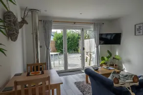 Lodge nr Charlestown with wood burner - Image 3