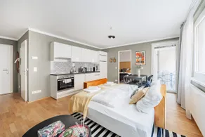 Modern Apartment, Parkplatz, 1BR, Terrace, 50m2 - Image 3