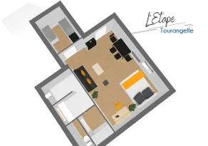 Etape Tourangelle - Large Studio in the Heart of the City - Image 3