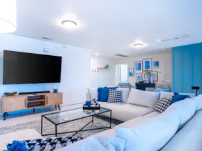 TheBlueLoftRetreat • Chic|Bright Stay near Mass St - Image 2