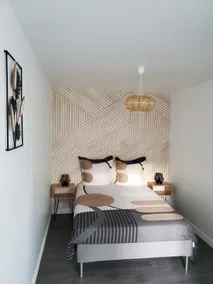 Le 4G Home#2Bedrooms/3Beds#Jacuzzi#SecureParking for car/bike - Image 5