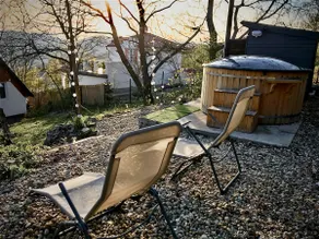 Panorama Wooden Cabin - Hot Tub - Image 2