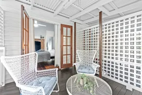 The Fireplace! 1 Bed/1 Bath/1 Car ~ New Farm - Image 3