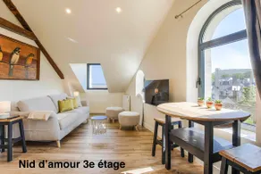 Residence La Vague, Loft under the roofs, with sea view. - Image 5
