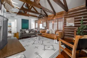 1970s Luxury Log Cabin • Hot Tub + Fire Pits - Image 5