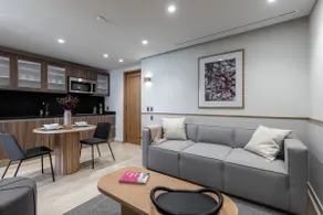 Smart Apt | Private Balcony+Rooftop+Gym+B/Lounge - Image 4