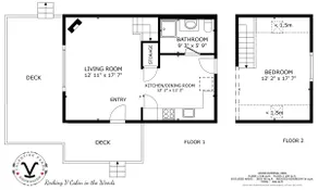 Rocking V Horse Cabin at Valentine Farms - Image 3