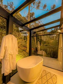 Onyx Chalet | Bathtub in the Forest - Image 5