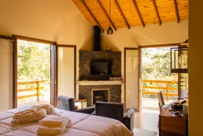 Chalet 1 with hot tub, heated floor and air conditioning - Image 2