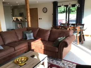 Unique 3 bed cabin with hot tub on Welsh border. - Image 3